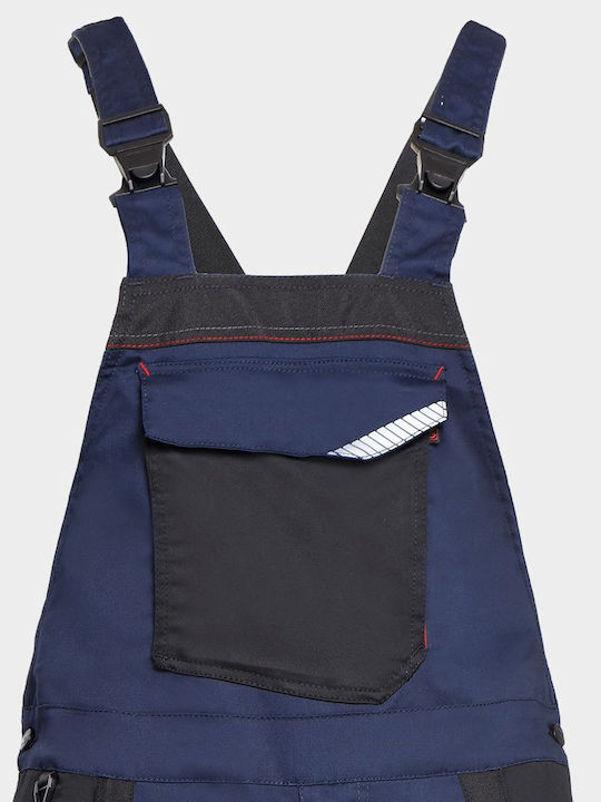 Stenso Work Coveralls Dungarees Navy Blue
