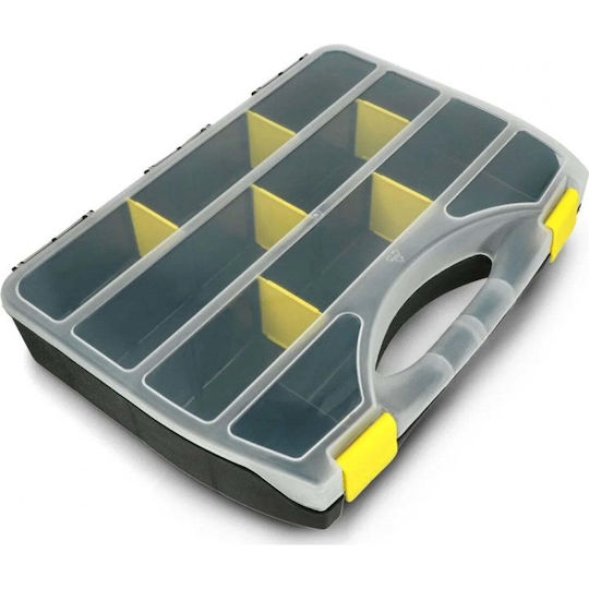 Vorel Werkzeugkoffer-Organisator Schwarz 36x27cm