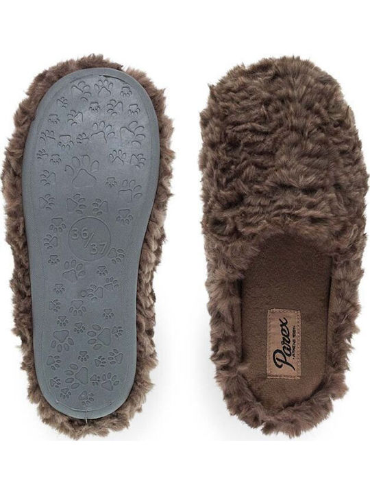 Women's Winter Slippers Brown