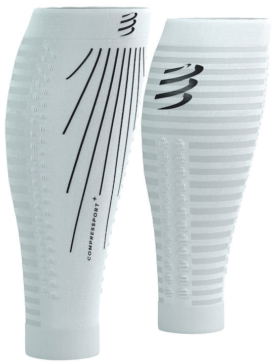 Compressport Sportsocken Weiß 1 Paar
