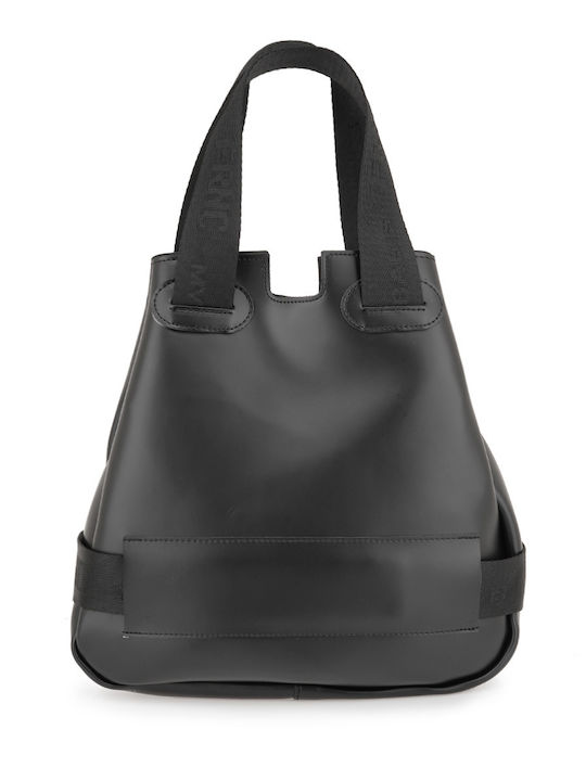 Women's Black Shopper Bag