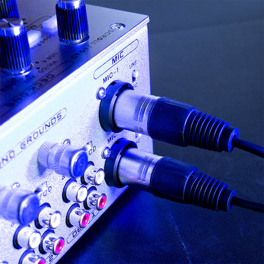 Καλώδιο 2x Rca Αρσενικό 2x Xlr Αρσενικό Μήκους 3 M Plugger