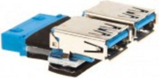 InLine USB External USB Internal Blue 33444i