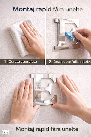 Set 34 Decorative Self-adhesive Acrylic Mirrors Home Text Butterflies Acrylic Pvc Wall Furniture Original Deals