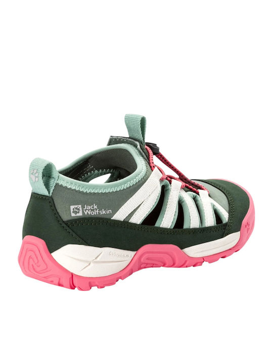 Sandale tip pantofii Roz