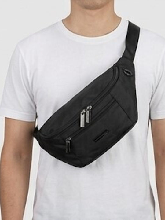 Чанта за кръст черна