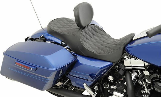 Drag Specialties Șa Touring 0801-1011 Harley Davidson Flhtk 1868 Abs 19-24 1 bucată Neagră