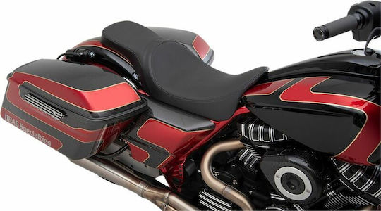 Drag Specialties Predator Seat 0801-1269 Harley-Davidson FLHTK 1868 ABS 19-24 1 Piece Black