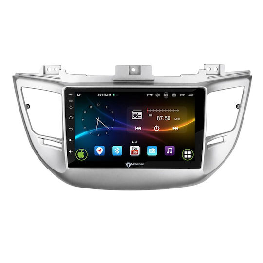 VenCore Auto-Audiosystem Für Hyundai Tucson 2015–2018 (Bluetooth/USB/AUX/WiFi/GPS/Apple CarPlay/Android Auto) Mit 9-Zoll-Touchscreen