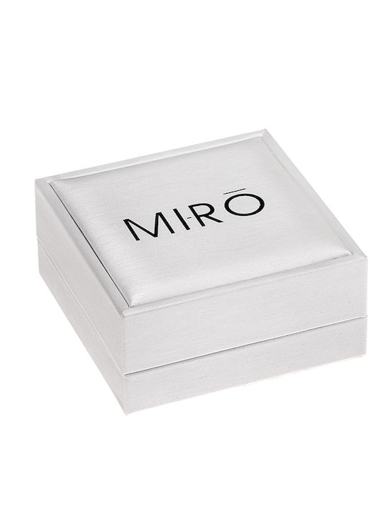 Miro Designers Women's Silver Earrings with White Zircons Mrw10168s Miro Designers Women's Silver Earrings with White Zircons Mrw10168s