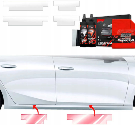 Grizzglass Protective Film Grizzglass Bodyshield Sills Opel Astra 2021-2024 4in1