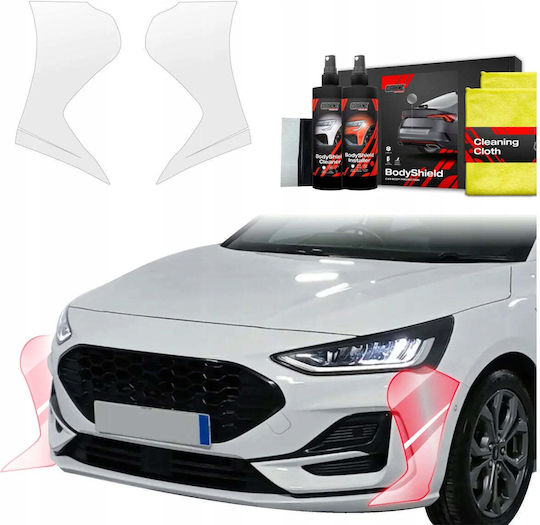 Grizzglass Предпазна Мембрана За Бампер Bodyshield Ford Focus St-line X Hatchback Facelift 2021-2025 2в1