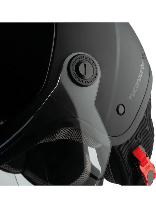 Tucano Urbano El' Pop Matt Coal Grey Cască Moto Jet ECE 22.06 1250gr