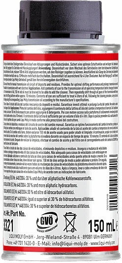 Liqui Moly Transmission Cleaner Additive Gearbox Cleaner Car 150ml