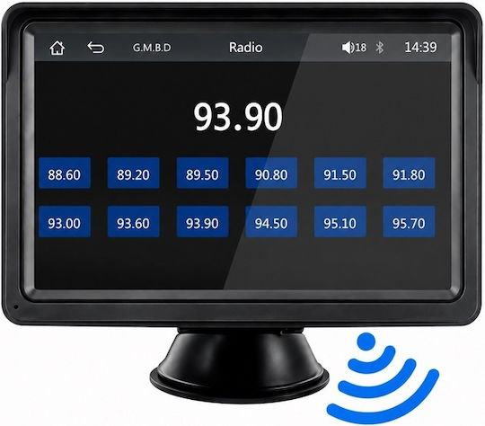 Portable Car Monitor 7″ IPS Apple CarPlay & Android Auto XM-107