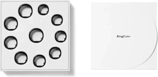RingConn Gen 3 Smart Ring 17.4mm Αδιάβροχο με Παλμογράφο Brushed Silver