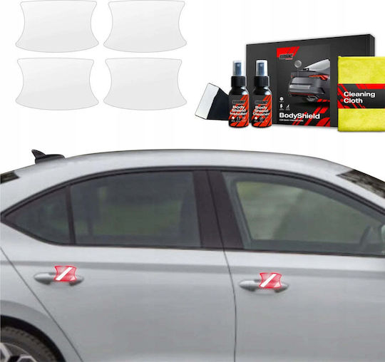 Grizzglass Protective Film Under The Handles Bodyshield Skoda Octavia 4 Hatchback Facelifting 2024-2025 4in1