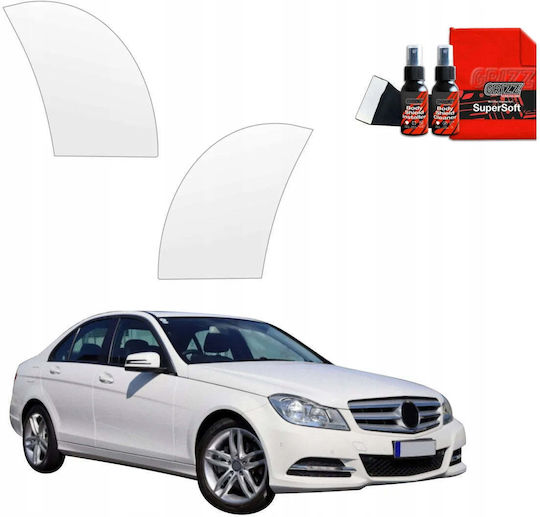 Grizzglass Protective Film Wheel Arches Grizzglass Bodyshield Mercedes Benz C Class W204 Sedan Facelift 2011-2014 6in1