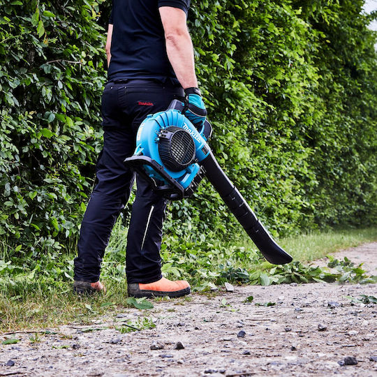 Makita DUB363PG4V Ръчна Духалка / Градинска Прахосмукачка 18V с 2 Батерии и Регулиране на Мощността с Максимална Скорост на Въздуха 234km/h