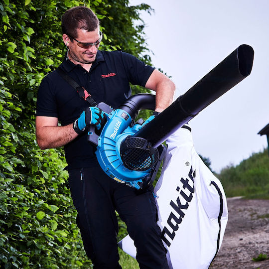 Makita DUB363PG4V Ръчна Духалка / Градинска Прахосмукачка 18V с 2 Батерии и Регулиране на Мощността с Максимална Скорост на Въздуха 234km/h