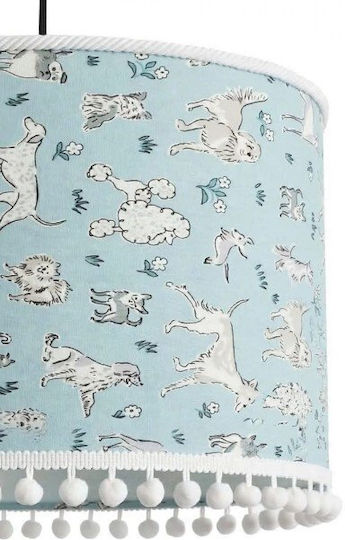 Poodle Land Blue Floor Lamp Poodle Land Blue Floor Lamp
