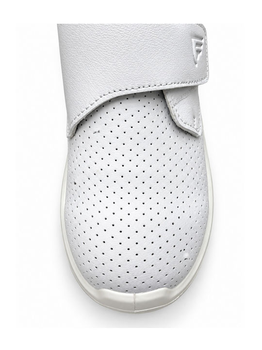White Work Shoe