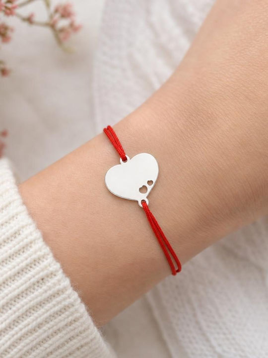Brățară Pentru Femei Martisor Cu Model Inima Din Șnur