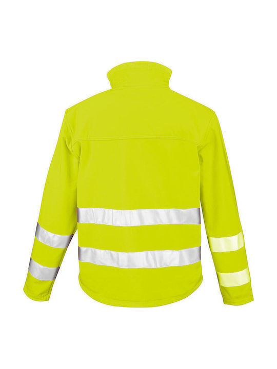Result Μπουφάν Εργασίας Softshell Κίτρινο