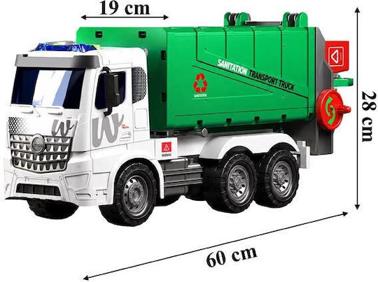 Garbage Truck Toy Car 1:10