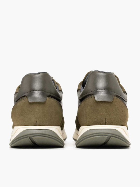 Sneakers pentru bărbați verde măsliniu