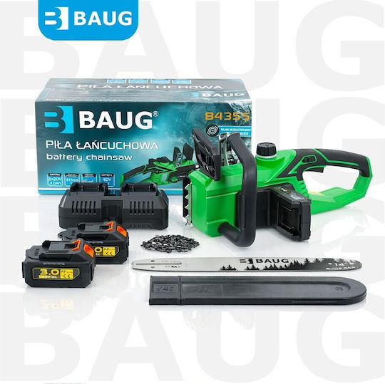 Notig Αλυσοπρίονο Μπαταρίας 2x3Ah Brushless 40V με Λάμα 35cm