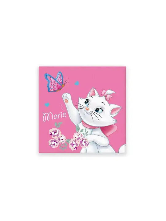 Disney Baby-Körperhandtuch Marie Cat Rosa 30x30cm