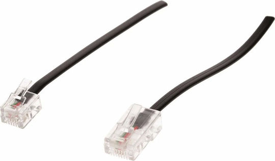 Schwaiger U/UTP Καλώδιο Δικτύου Ethernet 6m Μαύρο