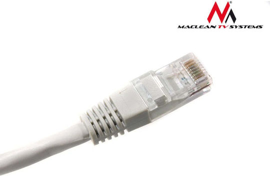 Maclean Energy U/UTP Кат.6 (Gigabit) Мрежов Кабел Ethernet 1м Сив