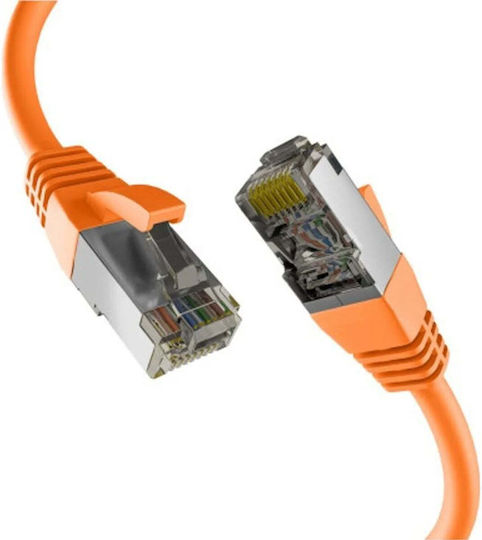 EFB S/FTP Cat.8.1 Network Cable Ethernet 1.5m Orange