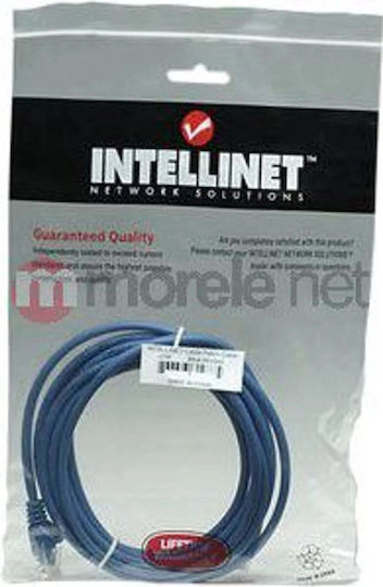 Intellinet Intellinet Direct Attach Copper Cat.5e Gigabit Network Cable Ethernet 15m Blue