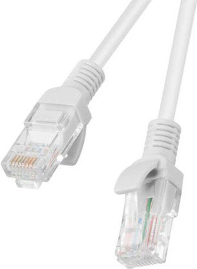 Lanberg F/UTP Cat.5e (Gigabit) Καλώδιο Δικτύου Ethernet 10m Γκρι