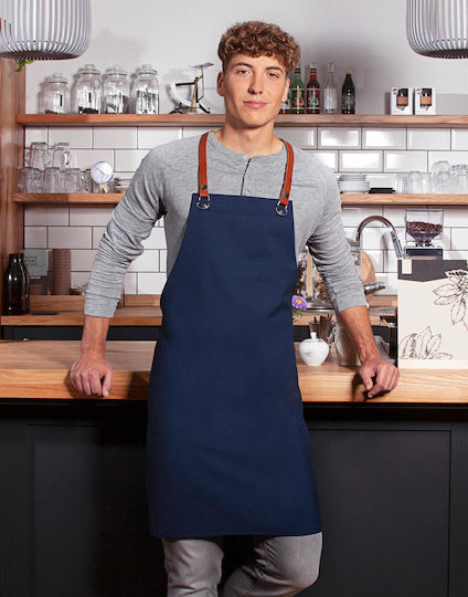 Karlowsky Șorț de Chelner Întreg Bib Apron Gri
