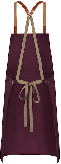 Karlowsky Șorț de Chelner Întreg Bib Apron Gri