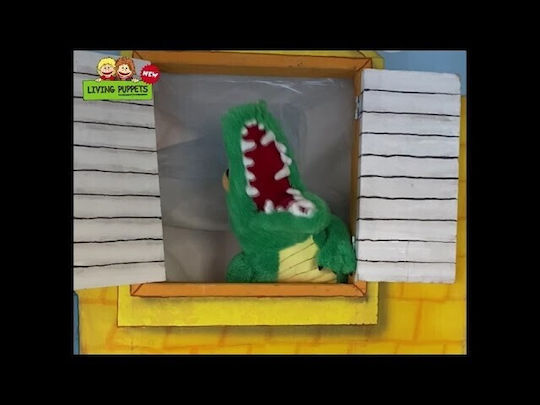 Puppet Theater Crocodile Puppet 28 cm Living Puppets W841
