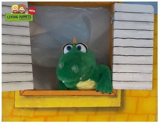 Puppet Theater Crocodile Puppet 28 cm Living Puppets W841