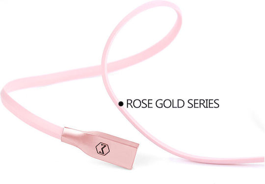 Mcdodo Cable USB-C male - USB-C Ροζ Χρυσό 1.5m