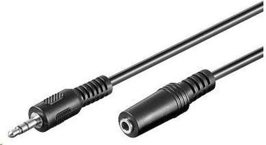 PremiumCord Καλώδιο Ήχου 3.5mm male - 3.5mm male Μαύρο 3m kjackmf3