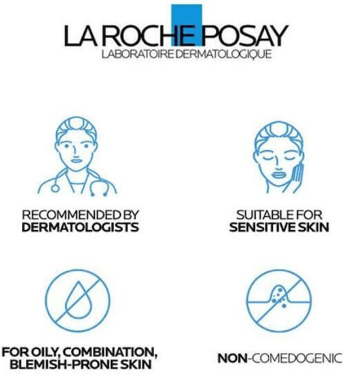 La Roche Posay Effaclar Gel zur Gesichtsreinigung gegen Unvollkommenheiten & Kontrolle der Fettigkeit Refill 400 ml