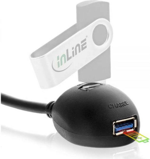 InLine USB хъб с 3.0 портове и USB-A връзка