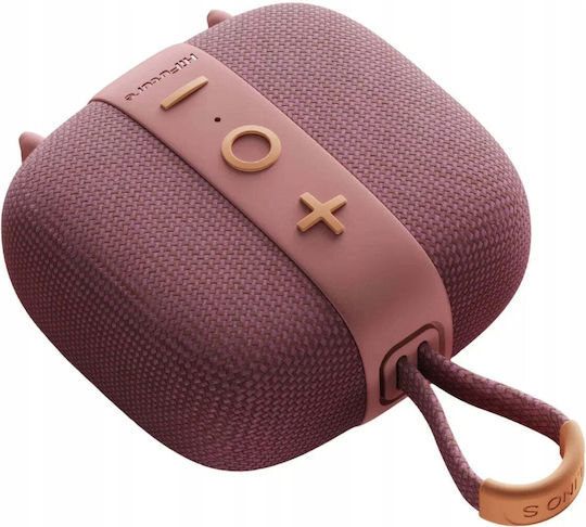 HiFuture LINO S Waterproof Bluetooth Speaker 12W with Battery Life up to 10 Hours Pink