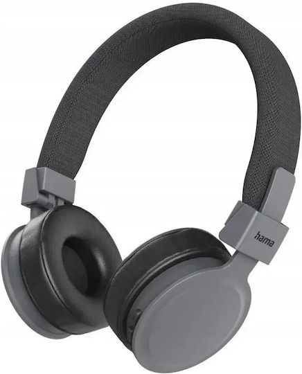 HAMA Freedom Lit III Kabellose / Verkabelte On Ear Kopfhörer mit 15 Stunden Wiedergabezeit Schwarz