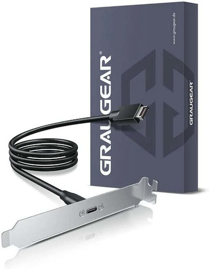 Graugear Expansion Cable Usb-c 3.2 Gen2x2 Pci Bracket G-etc-20g-b