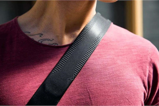 Peak Design Каишка за фотоапарат за врат Slide Lite Черен