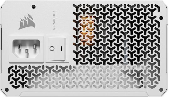 Corsair RM1000e 1000W White Power Supply Full Modular 80 Plus Gold
